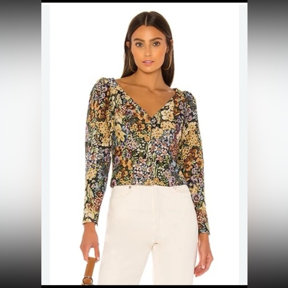 NWT Revolve Majorelle Samson Top in Autumn Multi 
size Small - Picture 1 of 12